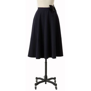 NWT Anthro Cartonnier Feathered Perch Midi Skirt​​​​​